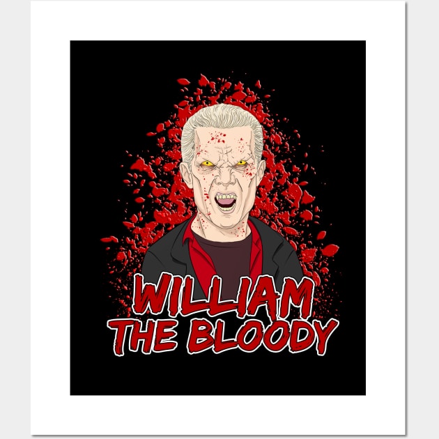 William the Bloody Wall Art by bovaart